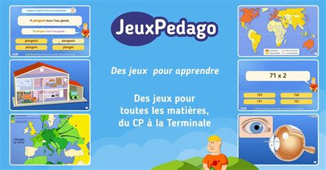 pedajo|Jeuxpedago : des jeux pour apprendre. Jeux ecole,。